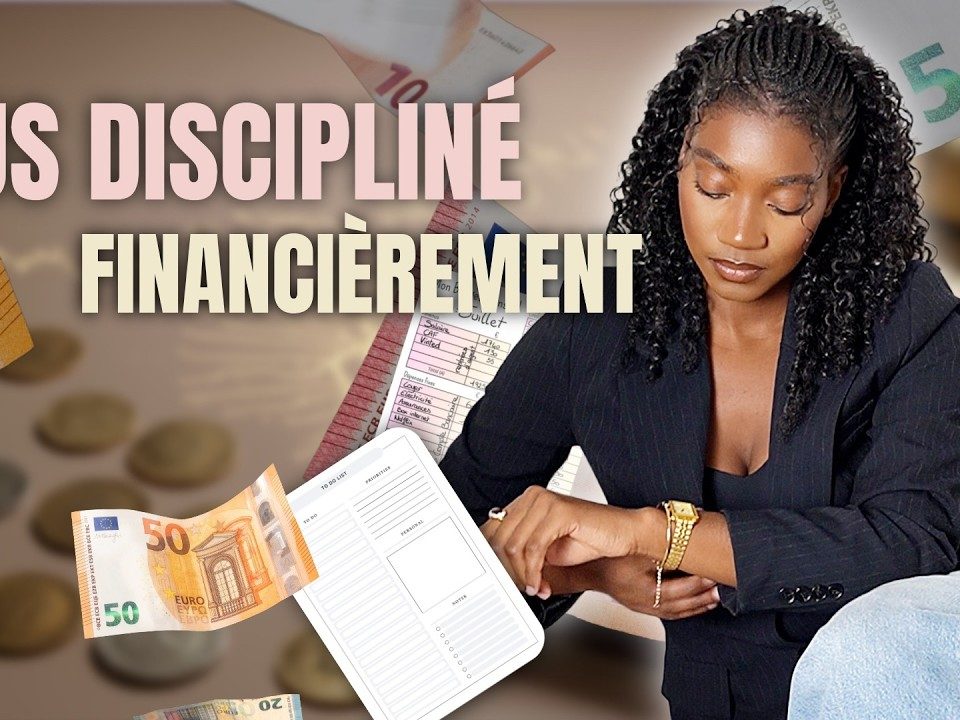 Personne organisant son budget pour améliorer sa discipline financière