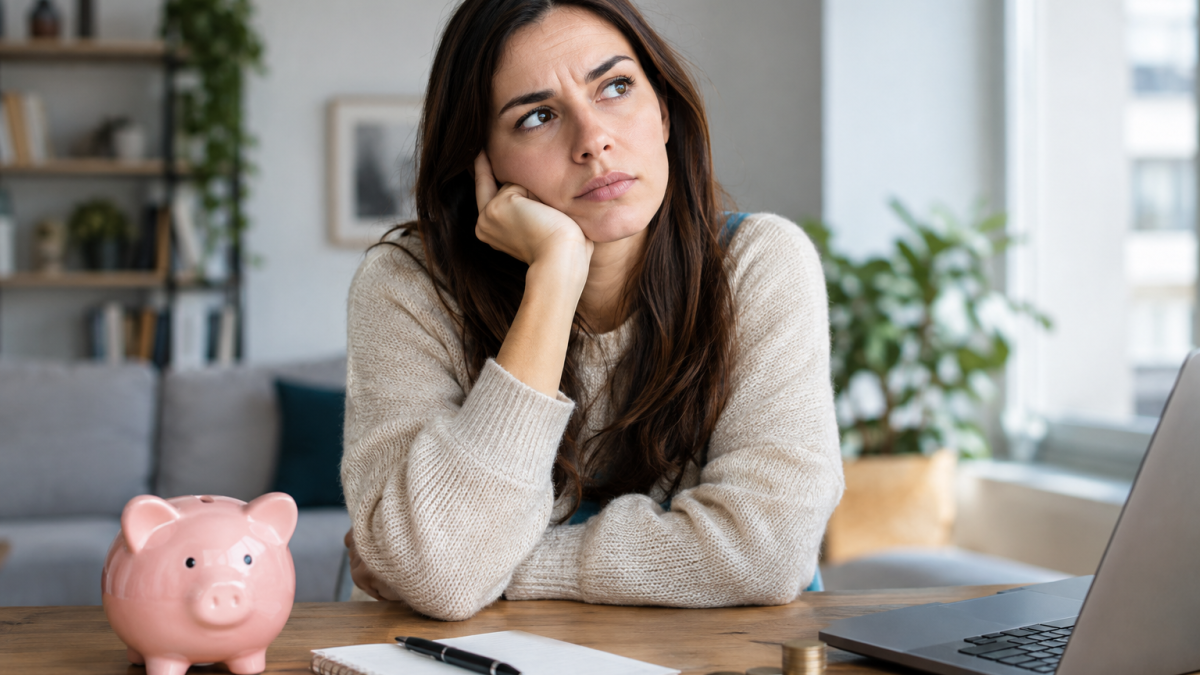 Personne analysant ses croyances sur l'argent et son budget personnel